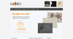 Desktop Screenshot of cadageo.com